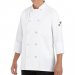 Chef Designs Women's Ten Pearl Button Chef Coat