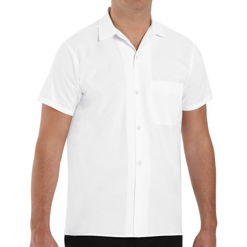 Chef Designs Button-Front Cook Shirt