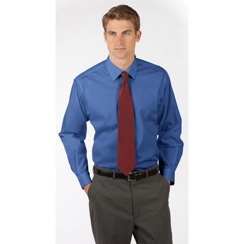 Men's Spread Collar Dress Shirt