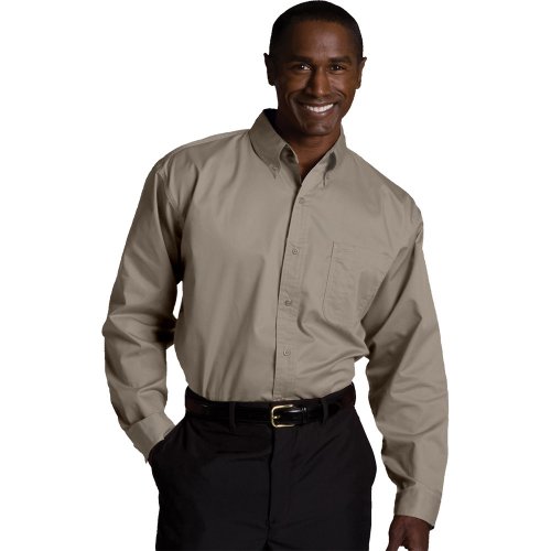 Men's CottonPlus Twill Long-Sleeve Shirt