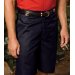Men's Blended Flat-Front Chino Shorts–11" Inseam