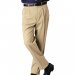 Men's Business Casual Pleated Chino Pants