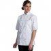 10 Button Short Sleeve Chef Coat with Mesh