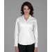 Ladies' Tailored V-Neck Stretch Broadcloth Blouse