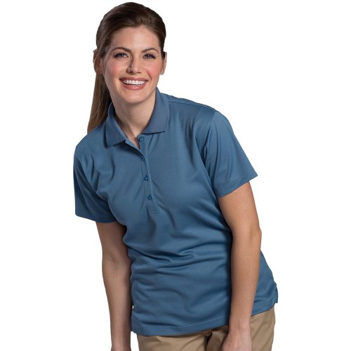 Ladies' Hi-Performance Mesh Short Sleeve Polo