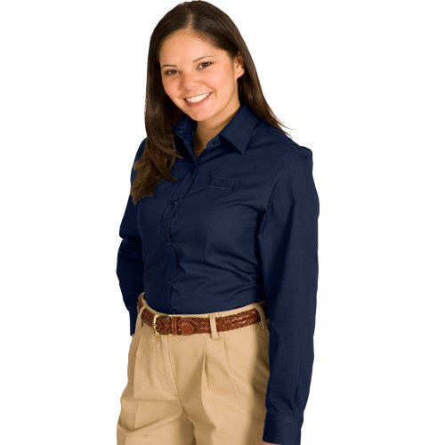 Ladies' CottonPlus Twill Long-Sleeve Shirt
