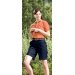 Ladies' Blended Flat-Front Chino Shorts