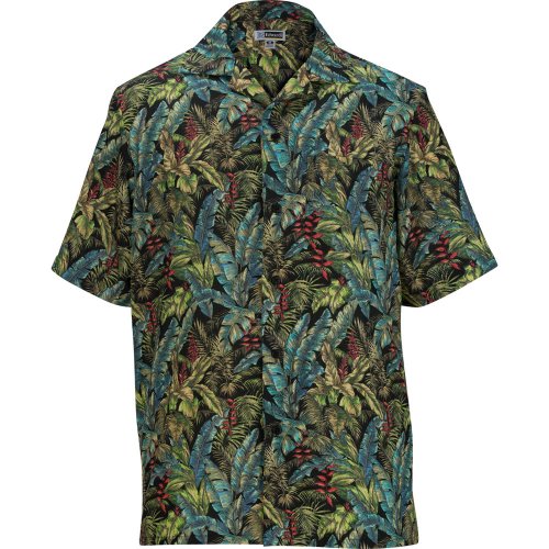 Tropical Leaf Camp Shirt