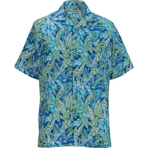 Tropical Leaf Camp Shirt