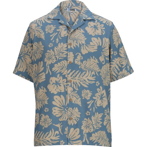 Hibiscus 2-Color Camp Shirt