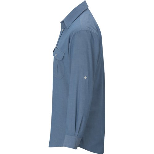 Men's Chambray Roll-Up Sleeve Shirt