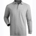 Blended Pique Long Sleeve Polo With Pocket