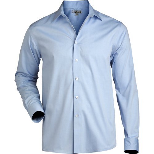 Men's Oxford Non-Iron Point Collar Dress Shirt