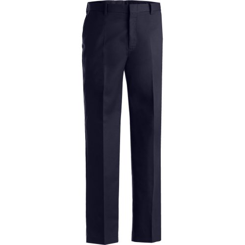 Men's Business Casual Flat-Front Chino Pants