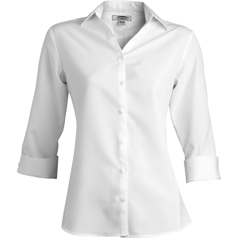 Ladies' Batiste 3/4 Sleeve Blouse Edwards Garment National Uniforms