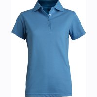 Ladies' Blended Pique Short Sleeve Polo