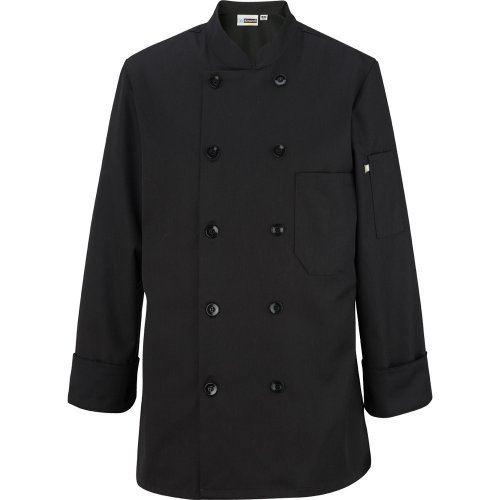 Ladies' 10 Button Long Sleeve Chef Coat
