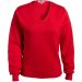 Ladies' V-Neck Cotton Sweater