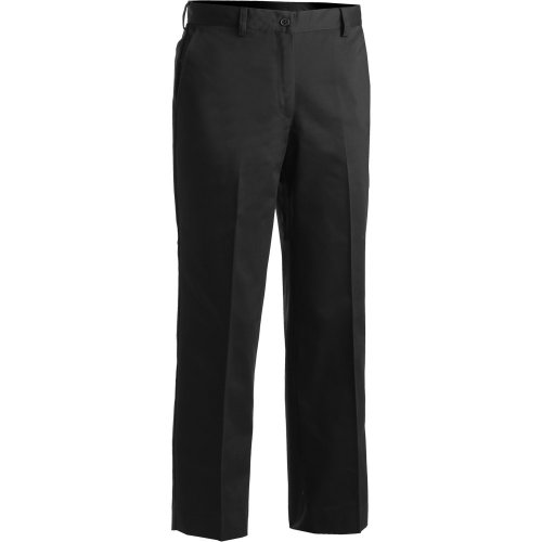 Ladies' Blended Chino Flat-Front Pants
