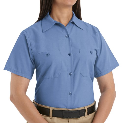 Women's Industrial Short Sleeve Work Shirt