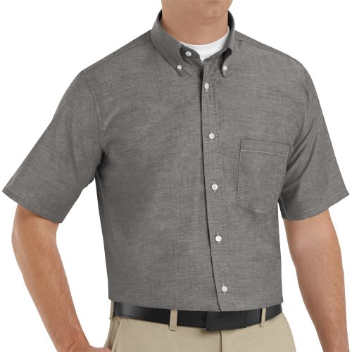 Men's Executive Oxford Short Sleeve Dress Shirt