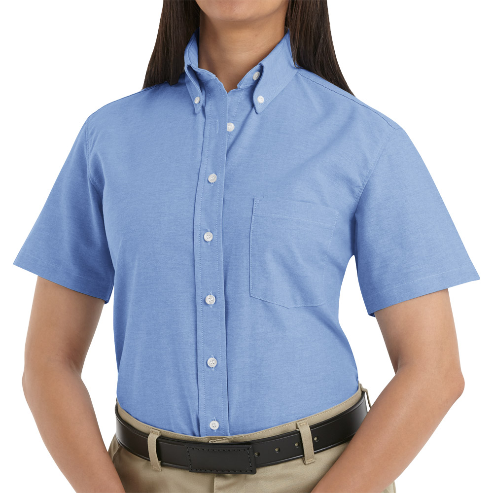 Women's button down dress shirts short sleeve hotsell