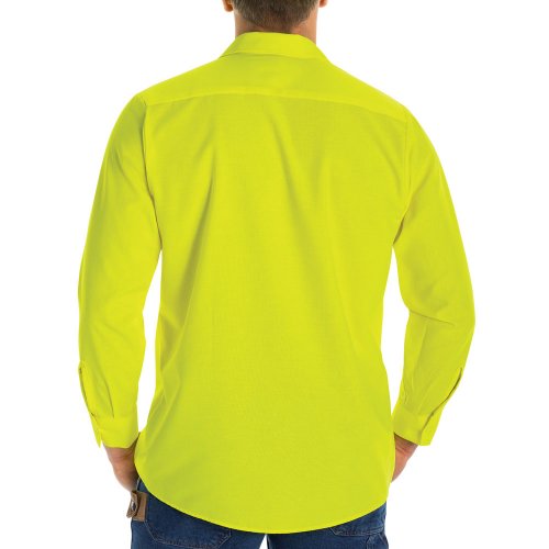 Enhanced Visibility Ripstop Long Sleeve Work Shirt