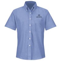 Acura® Women's Short Sleeve Executive Oxford Dress Shirt