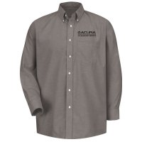 Acura® Accelerated Men's Long Sleeve Executive Oxford Dress Shirt