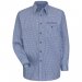 Honda® Men's Long Sleeve Mini-Plaid Uniform Shirt