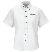 Lexus® Women's Short Sleeve Poplin Dress Shirt