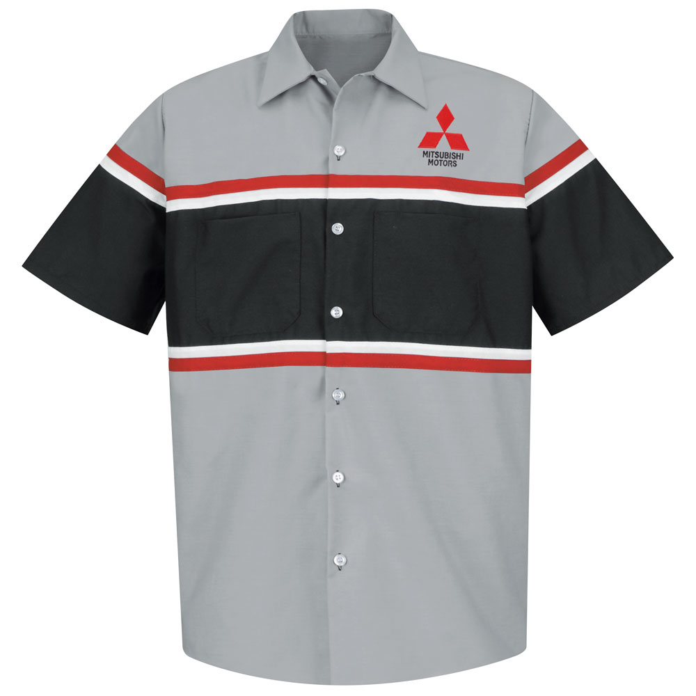 Mitsubishi® Short Sleeve Technician Shirt | National Uniforms
