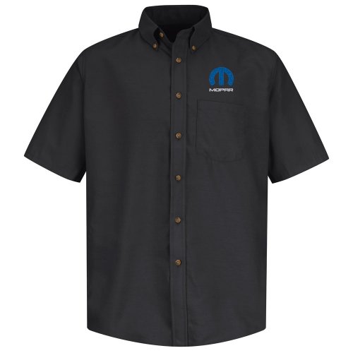 Mopar® Men's Poplin Short Sleeve Dress Shirt