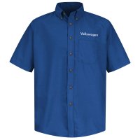 Volkswagen® Men's Short Sleeve Poplin Dress Shirt