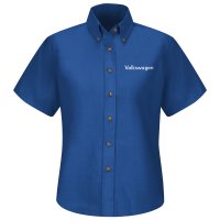 Volkswagen® Women's Short Sleeve Poplin Dress Shirt