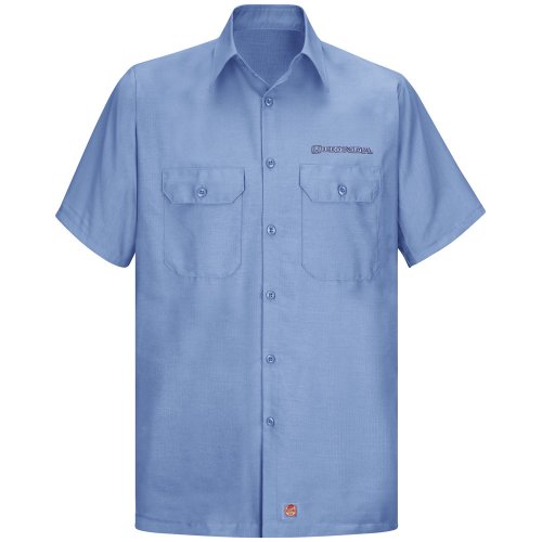 Honda® Men's Short Sleeve Solid Ripstop Shirt