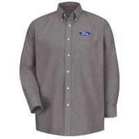 Ford® Men's Long Sleeve Executive Oxford Dress Shirt