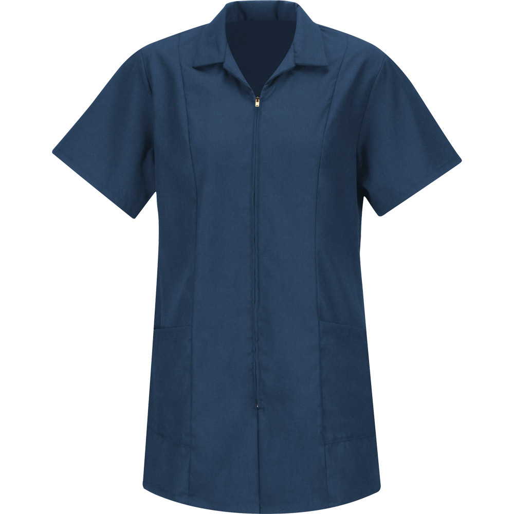 Red Kap Women's Zip Front Smock Housekeeping Uniforms National Uniforms