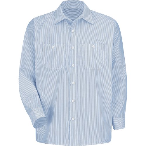 Industrial Stripe Oxford Long Sleeve Shirt