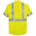 Hi-Visibility 100% Polyester Short Sleeve Work Shirt Type R, Class 2