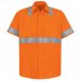 Hi-Visibility 100% Polyester Short Sleeve Work Shirt Type R, Class 2