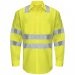 Hi-Visibility Ripstop Long Sleeve Work Shirt Type R, Class 3