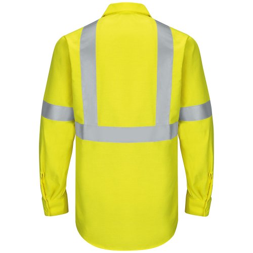 Hi-Visibility Ripstop Long Sleeve Work Shirt Type R, Class 2