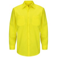 Enhanced Visibility Ripstop Long Sleeve Work Shirt