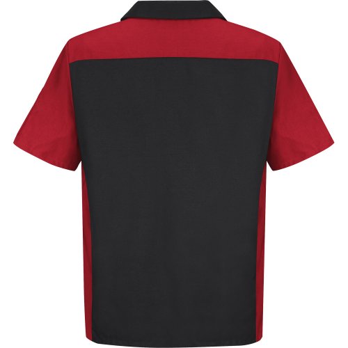 Two-Tone Short Sleeve Crew Shirt
