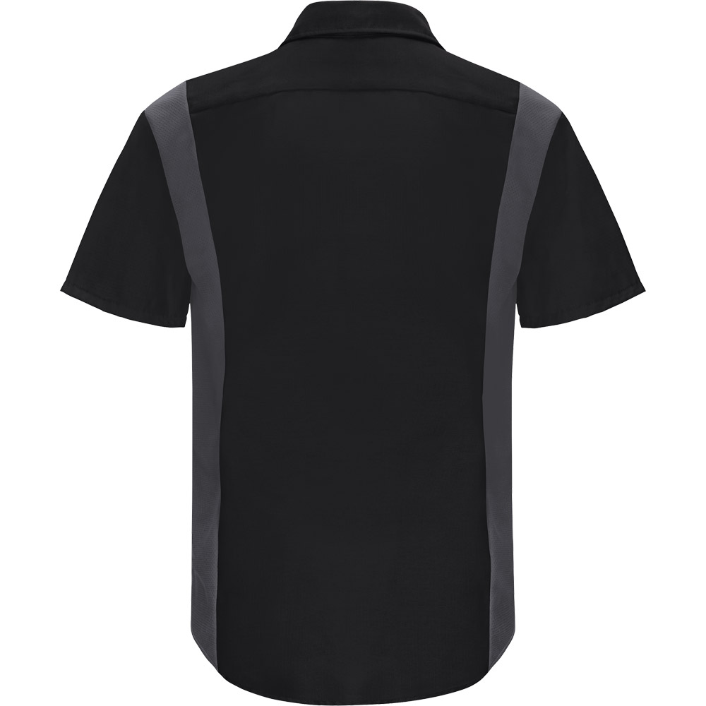 red kap men's performance plus shop shirt with oilblok technology