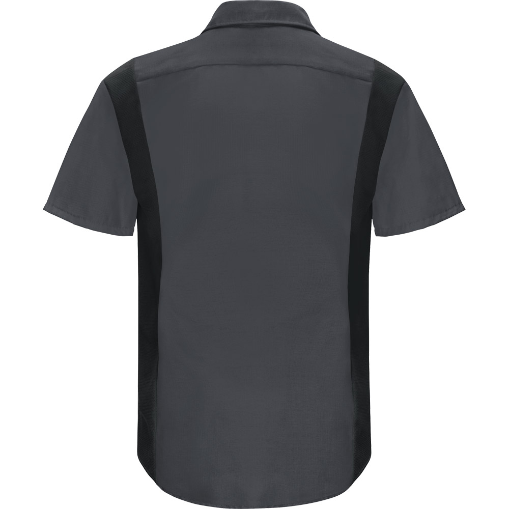 red kap men's performance plus shop shirt with oilblok technology