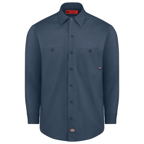 Men's Industrial Long-Sleeve Work Shirt