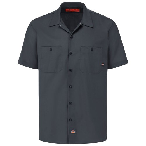 Men's Industrial Short-Sleeve Work Shirt