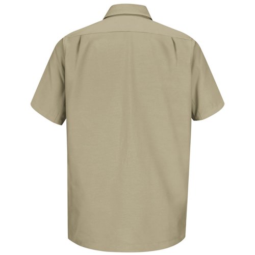 Men's Canvas Short Sleeve Work Shirt